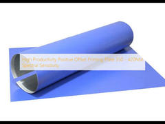 High Productivity Positive Offset Printing Plate 350 - 420NM Spectral Sensitivity
