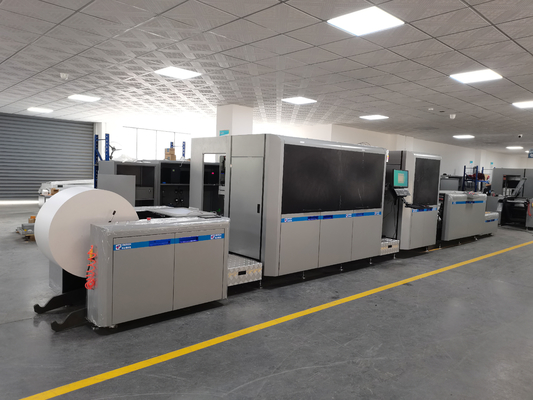 CMYK Duplex Inkjet Printing Machine 330mm 440mm 560mm 660mm Width