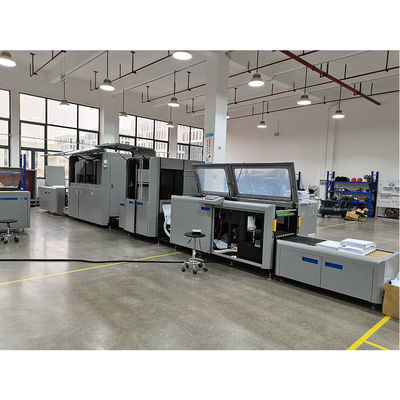 High Speed Rotary Digital Inkjet Printer for POD Books with 14800*3900*2000mm Dimensions and 5 Years Warranty