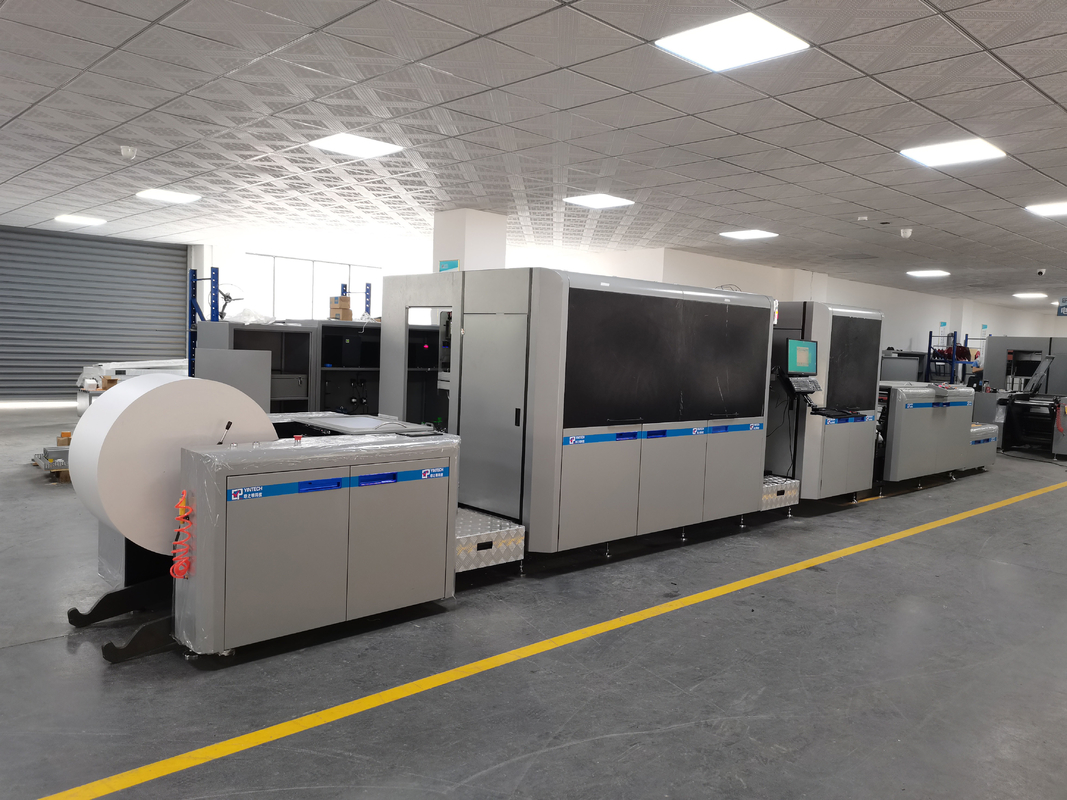 CMYK Duplex Inkjet Printing Machine 330mm 440mm 560mm 660mm Width